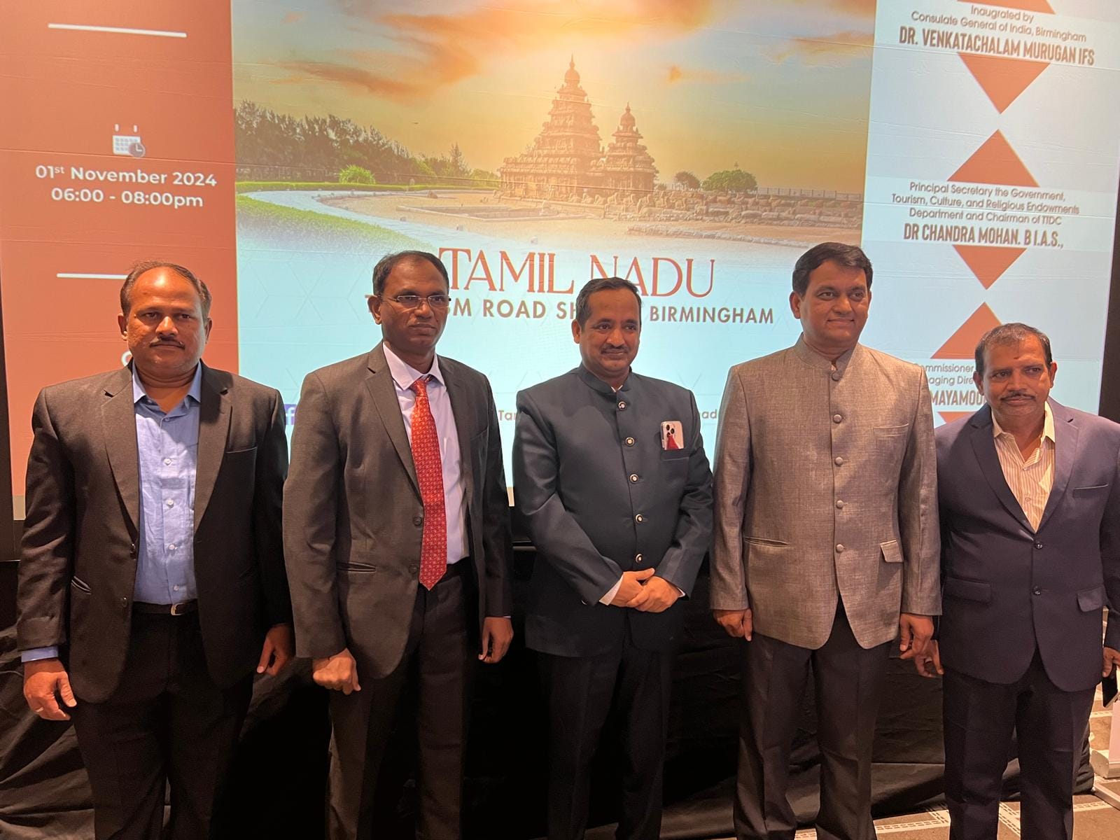 Tamil Nadu Road Show in Birmingham - 01st November, 2024